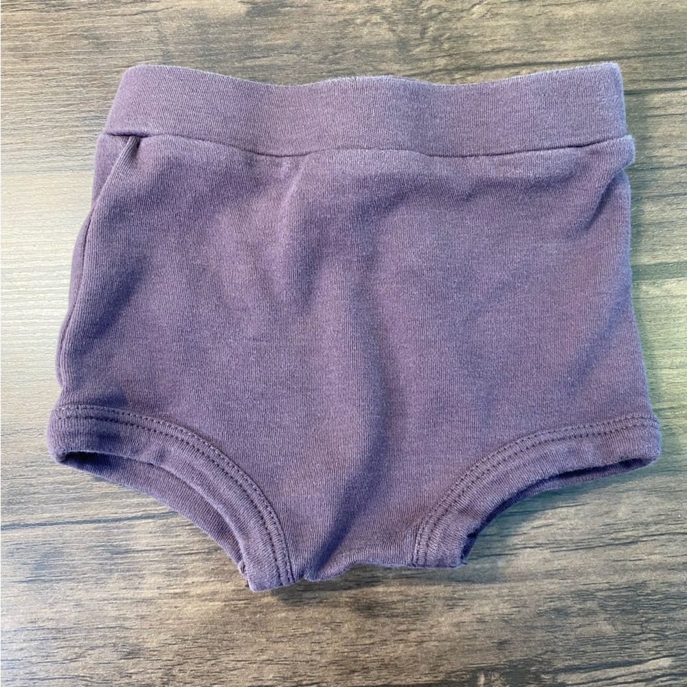 Kate Quinn Purple Diaper Cover - 3-6M